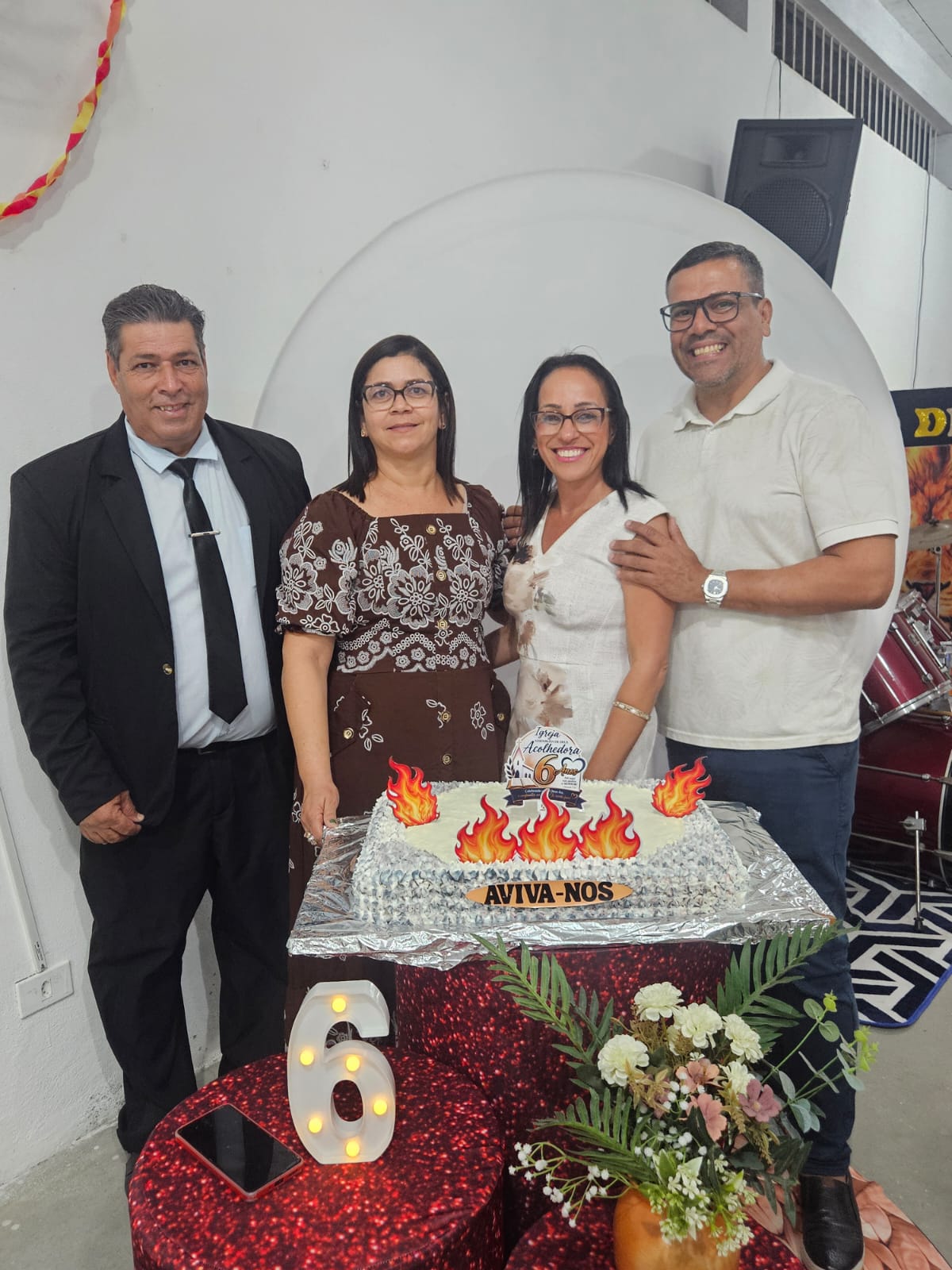 Atividade da igreja com a comunidade