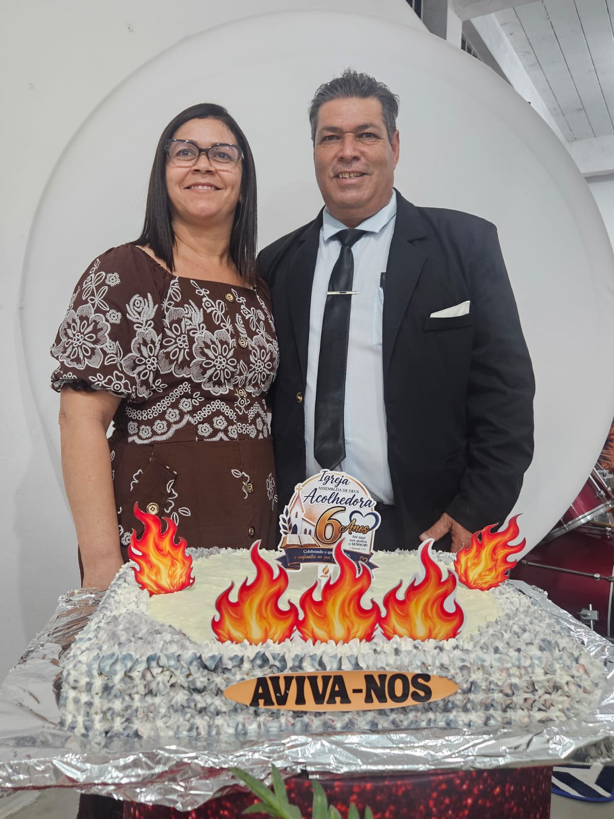 Ação de apoio espiritual em projeto social